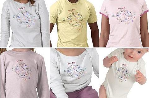 Birth Chart T-Shirts