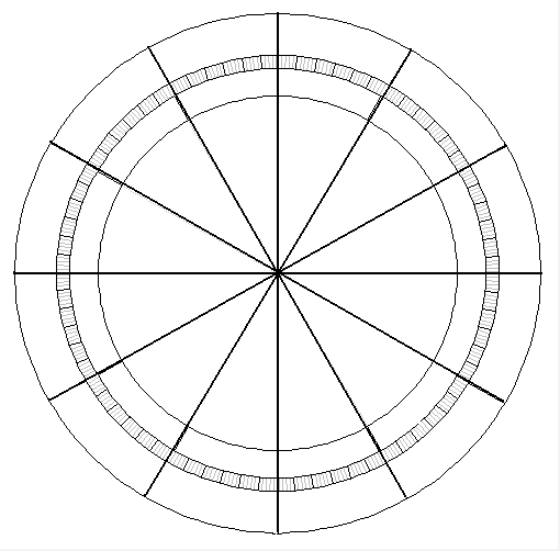 blank astrology chart